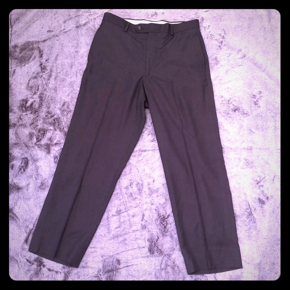 Joseph & Feiss men’s gray dress pants size 32x34 - Picture 2 of 11